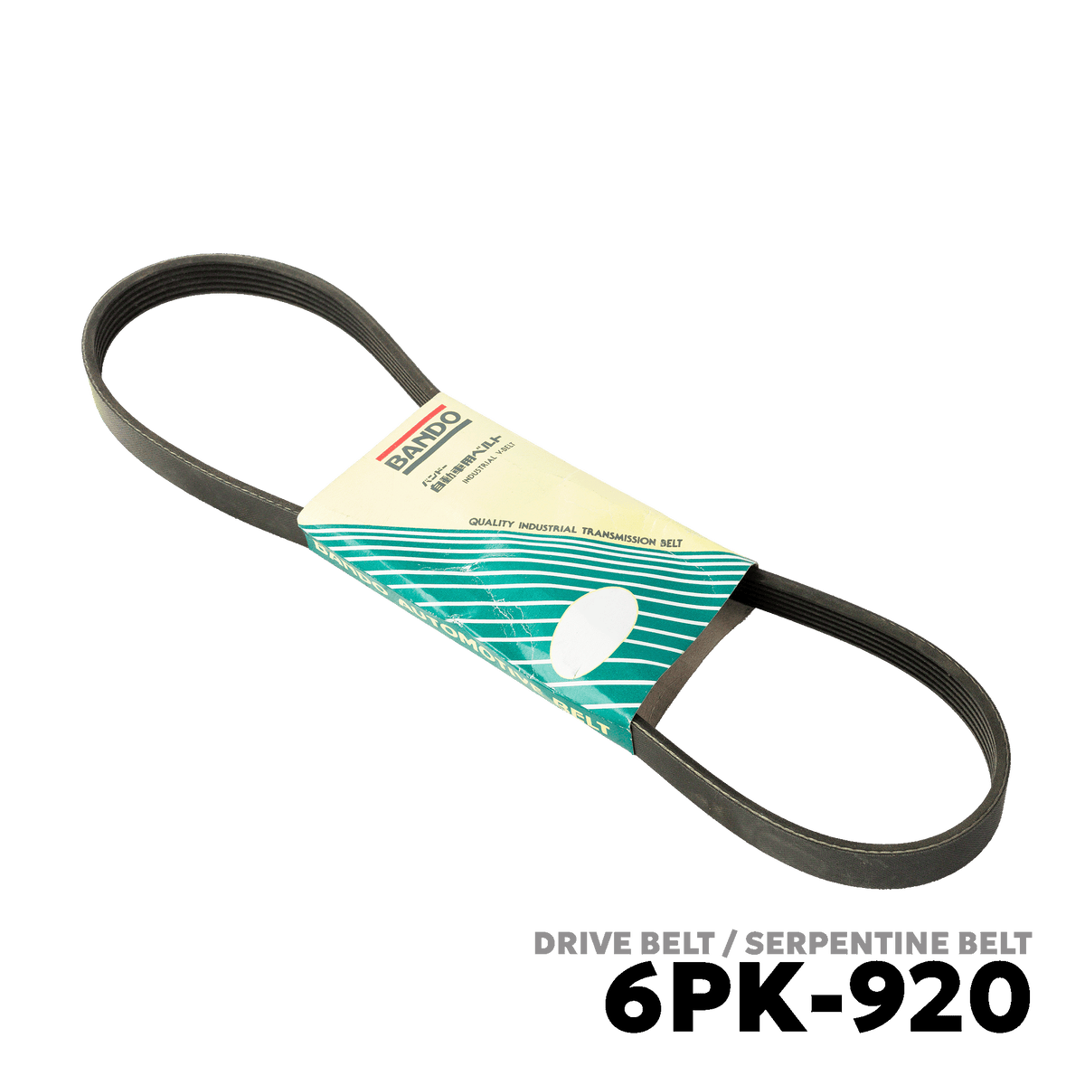 2008 - 2010 TOYOTA COROLLA ALTIS GEN 10 DRIVE BELT - BANDO 6PK-920