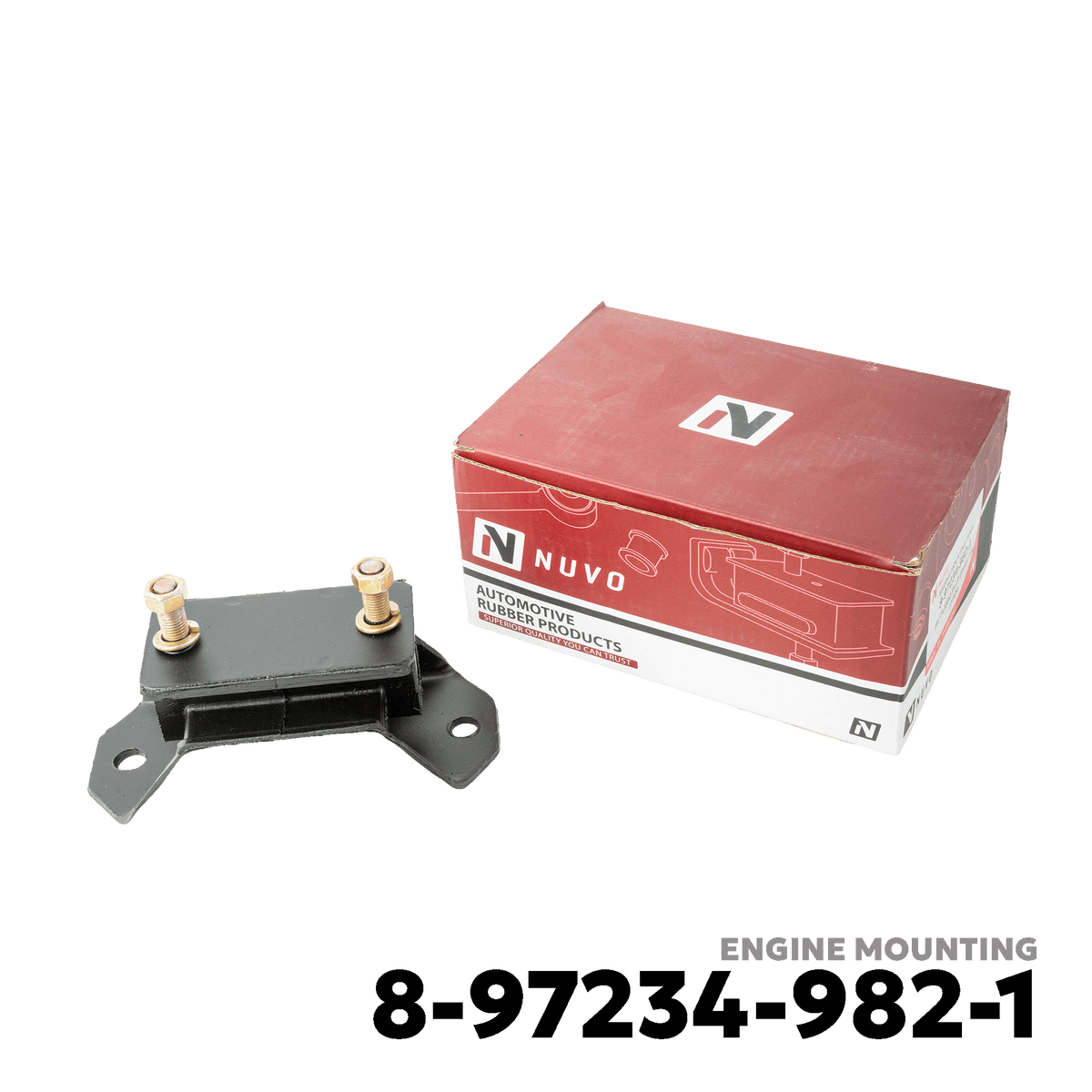 2002 - 2011 / 2012 ISUZU D-MAX GEN 1 ENGINE MOUNTING - NUVO-PRO - 8-97234-982-1