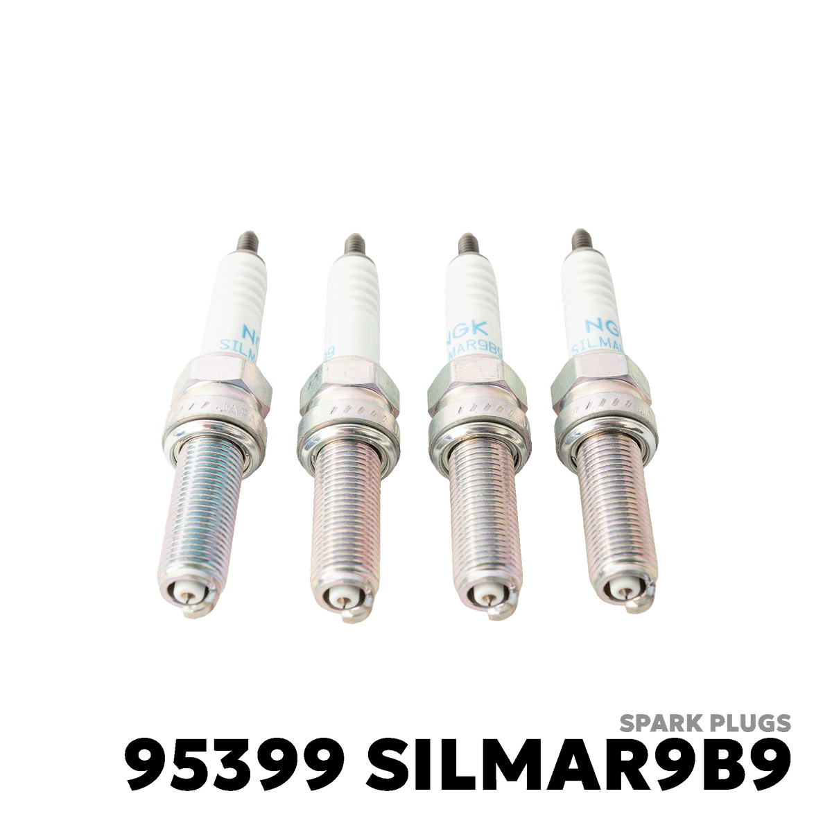 2018 - 2023 KAWASAKI NINJA 400 / Z400 SPARK PLUGS - NGK - 95399 SILMAR9B9