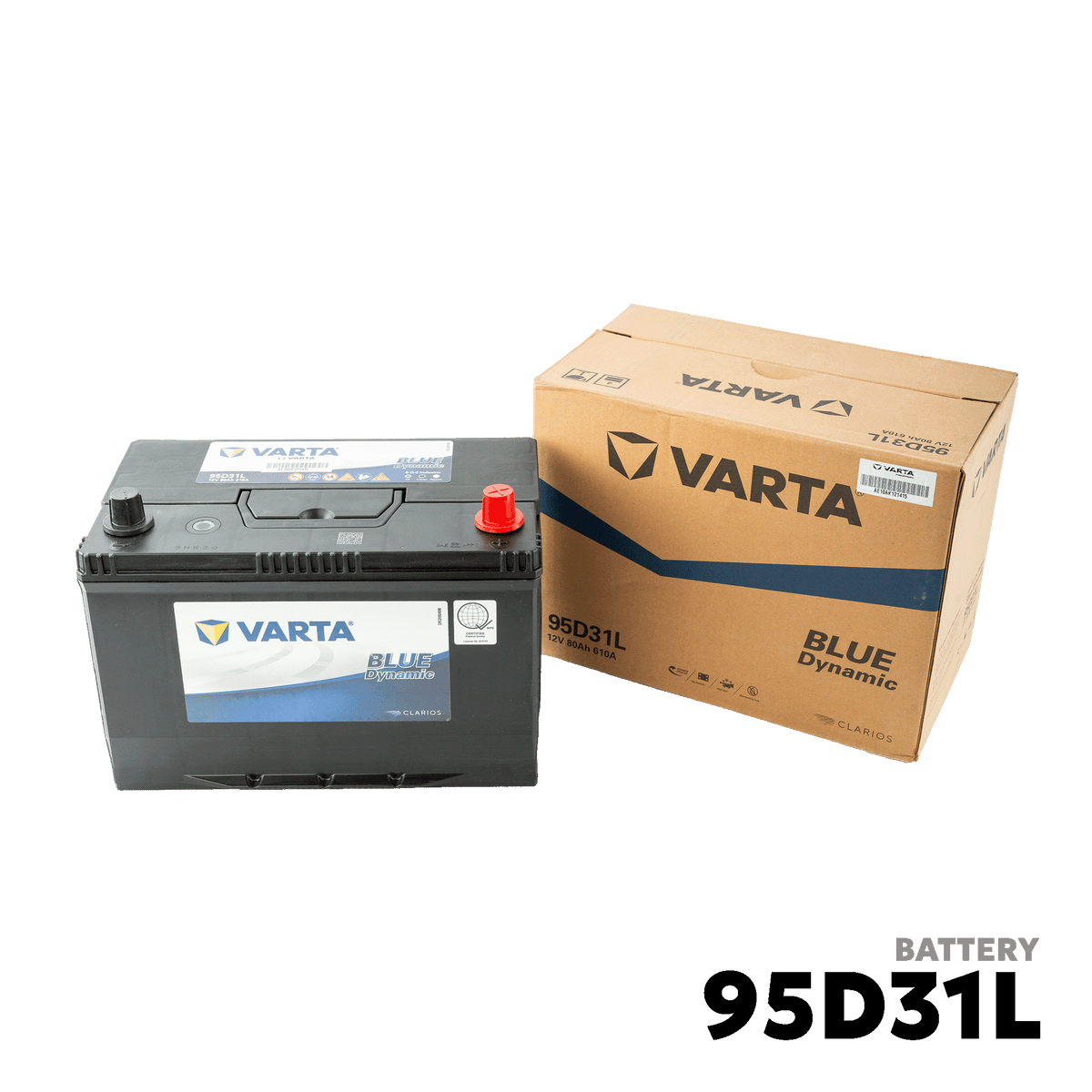 2005 - 2015 TOYOTA FORTUNER DSL BATTERY - VARTA - 95D31L