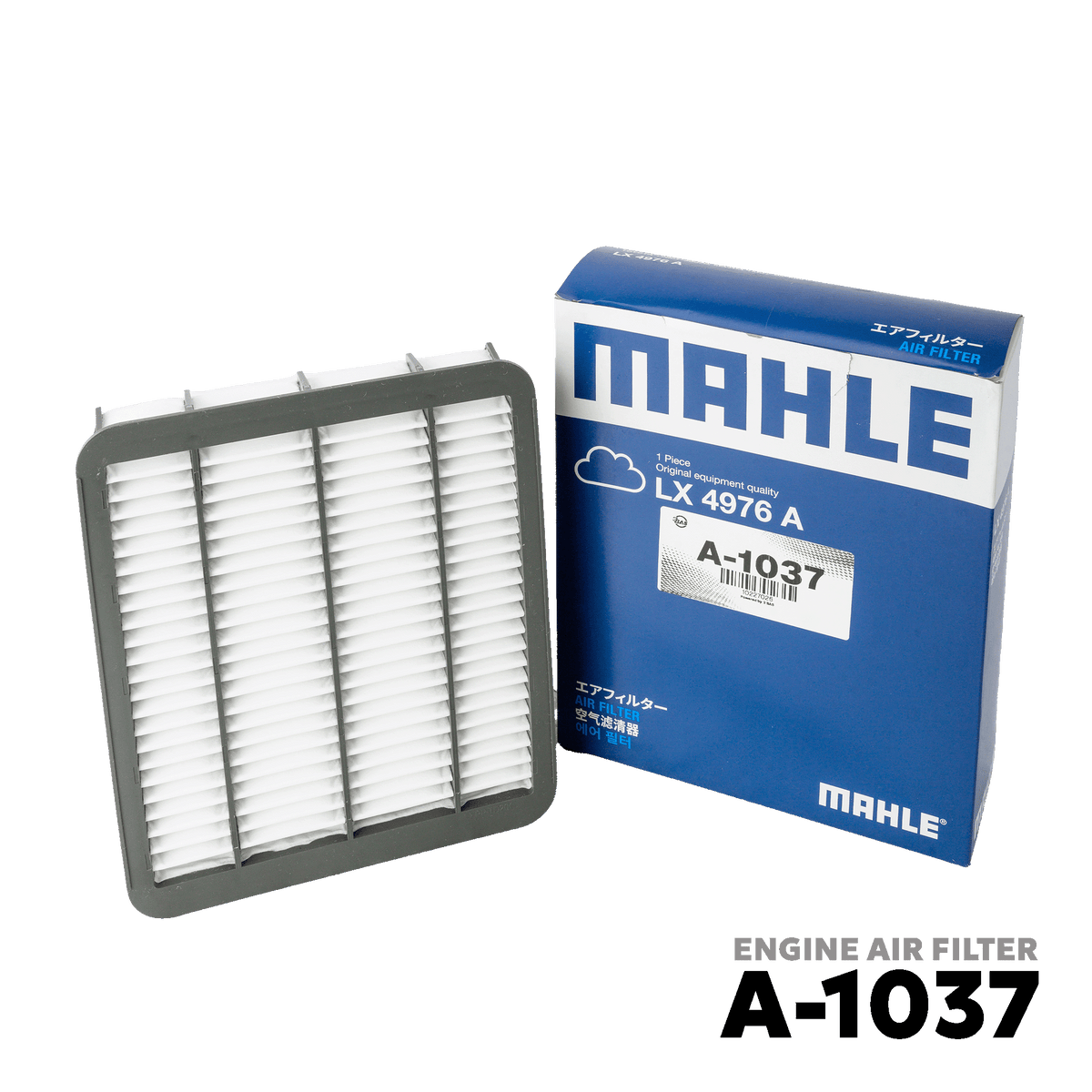 2005 - 2018 TOYOTA HIACE COMMUTER / GL 1TR-FE / 2TR-FE ENGINE AIR FILTER - MAHLE - A-1037