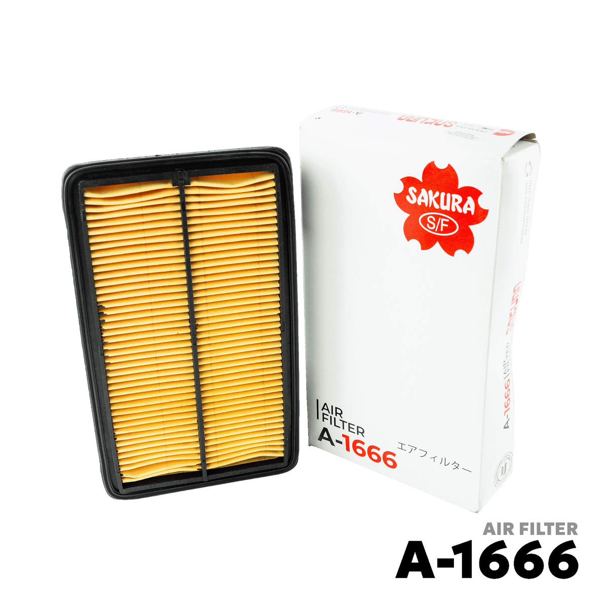 2006 - 2012 HONDA CIVIC K20Z2 / K20A3 ENGINE AIR FILTER - SAKURA A-1666