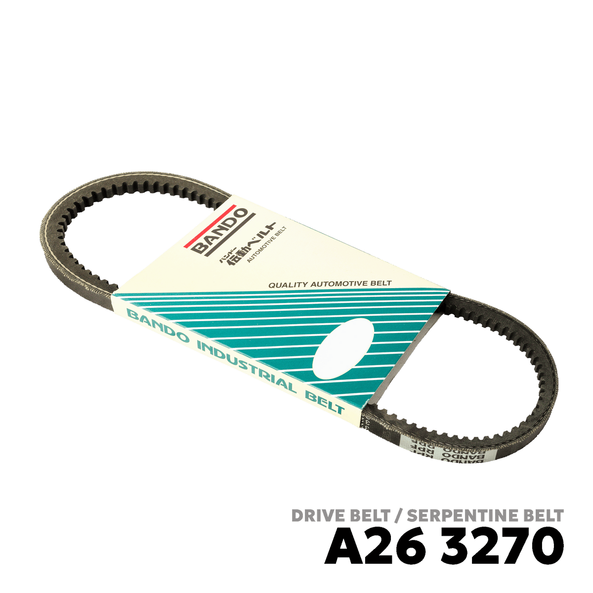 1975 - 1987 TOYOTA COROLLA KE30 / KE70 DRIVE BELT - BANDO 3270 13X660Li