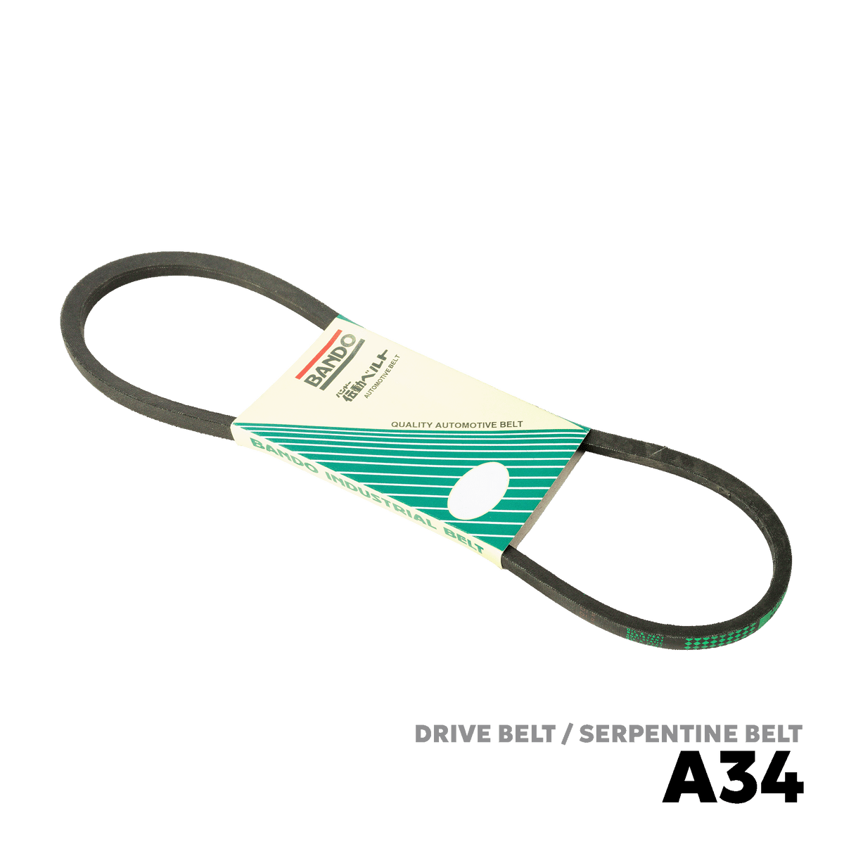 1990 - 1998 TOYOTA LAND CRUISER LC80 DRIVE BELT - BANDO A-34