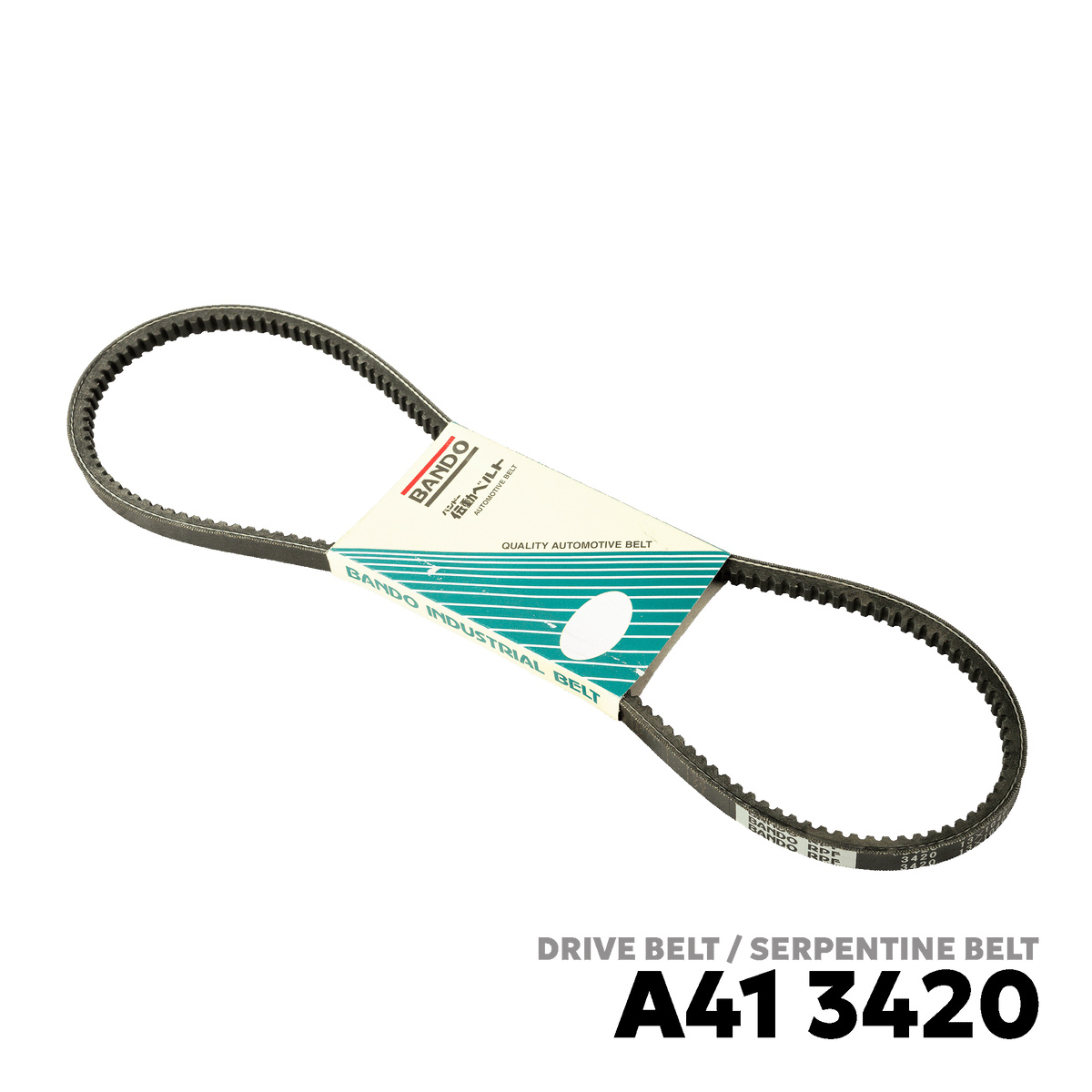 1987 - 2017 MITSUBISHI L300 DSL DRIVE BELT - BANDO 3420 - 13X1040Li