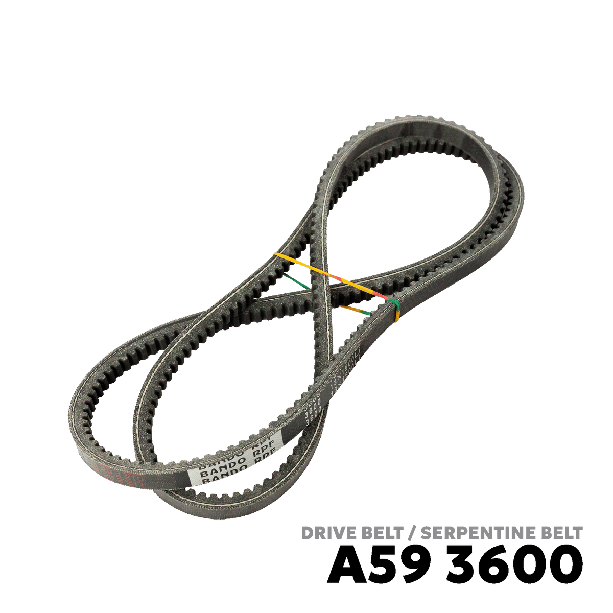 1989 - 1993 MITSUBISHI CANTER / FB300 DRIVE BELT - BANDO 3600 13X1500Li