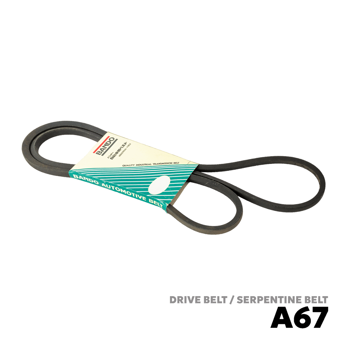 2001 - 2017 ISUZU CROSSWIND / SPORTIVO / HI-LANDER DRIVE BELT - BANDO A-67
