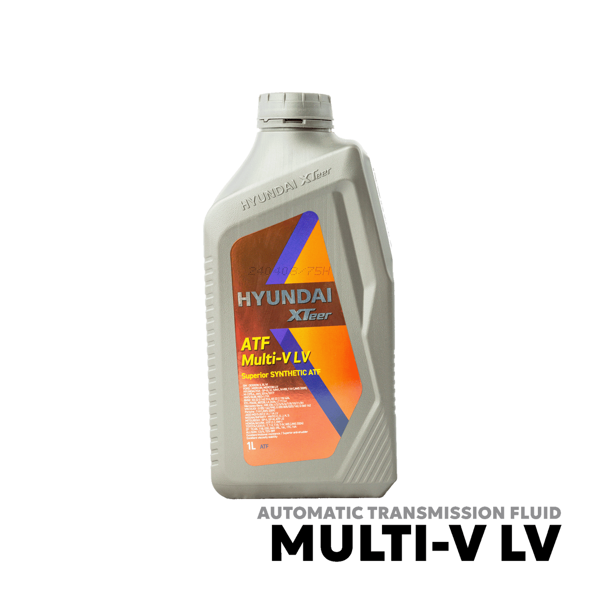 2016 - PRESENT TOYOTA FORTUNER / HILUX / INNOVA AUTOMATIC TRANMISSION FLUID - XTEER MULTI-V LV