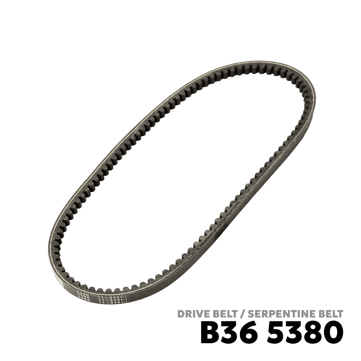 1985 - 1989 MAZDA 323 / 323 III DRIVE BELT - BANDO 5380 17X940Li