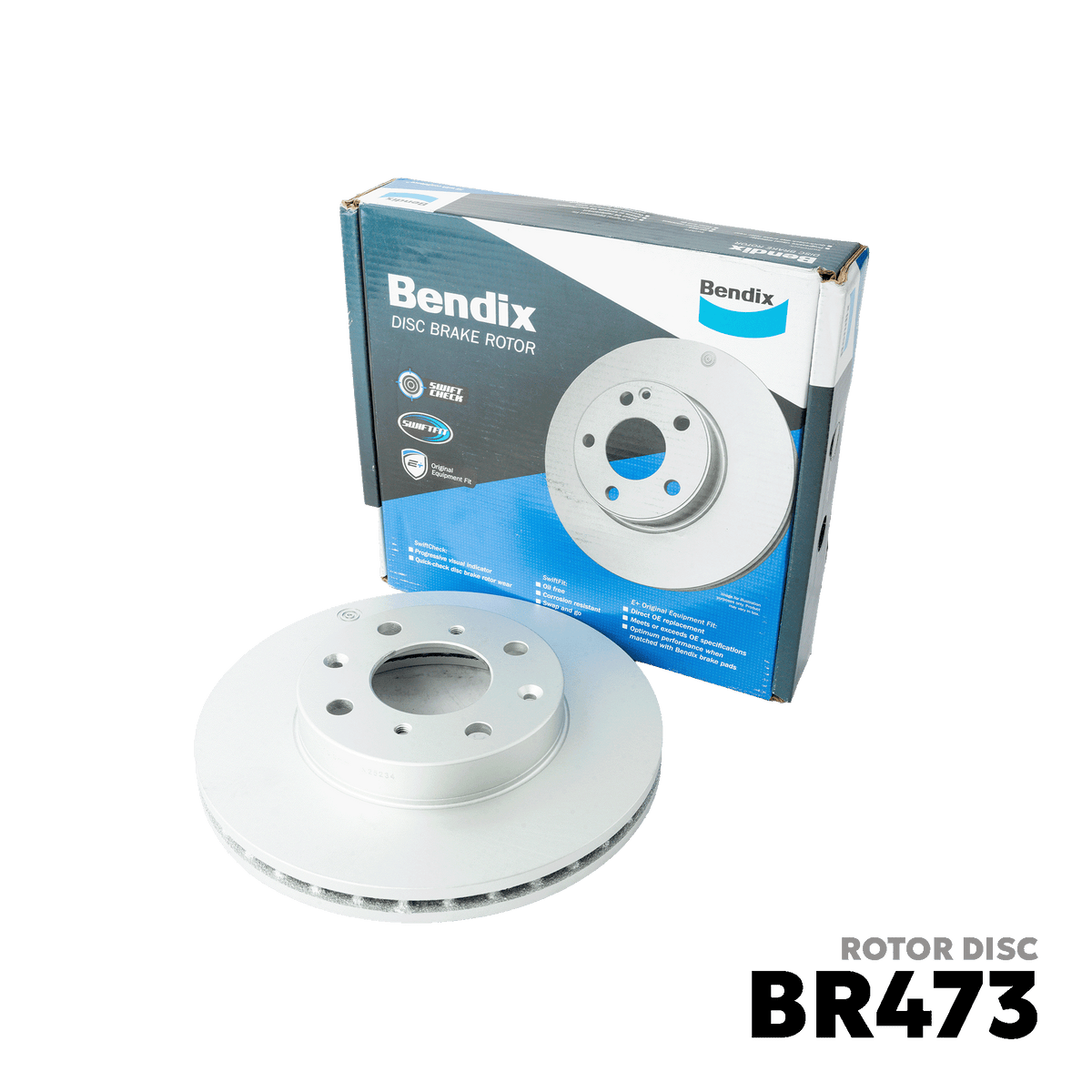 1993 - 2001 HONDA CIVIC LXi / VTi ROTOR DISC - BENDIX BR473