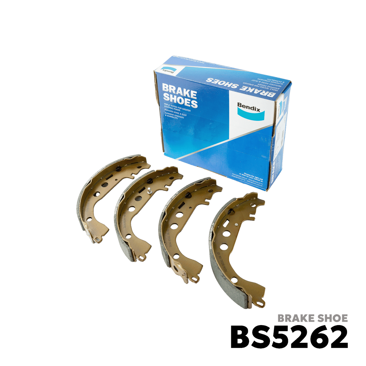 2002 - 2008 TOYOTA VIOS 1ST GEN ROBIN BRAKE SHOE - BENDIX BS5262