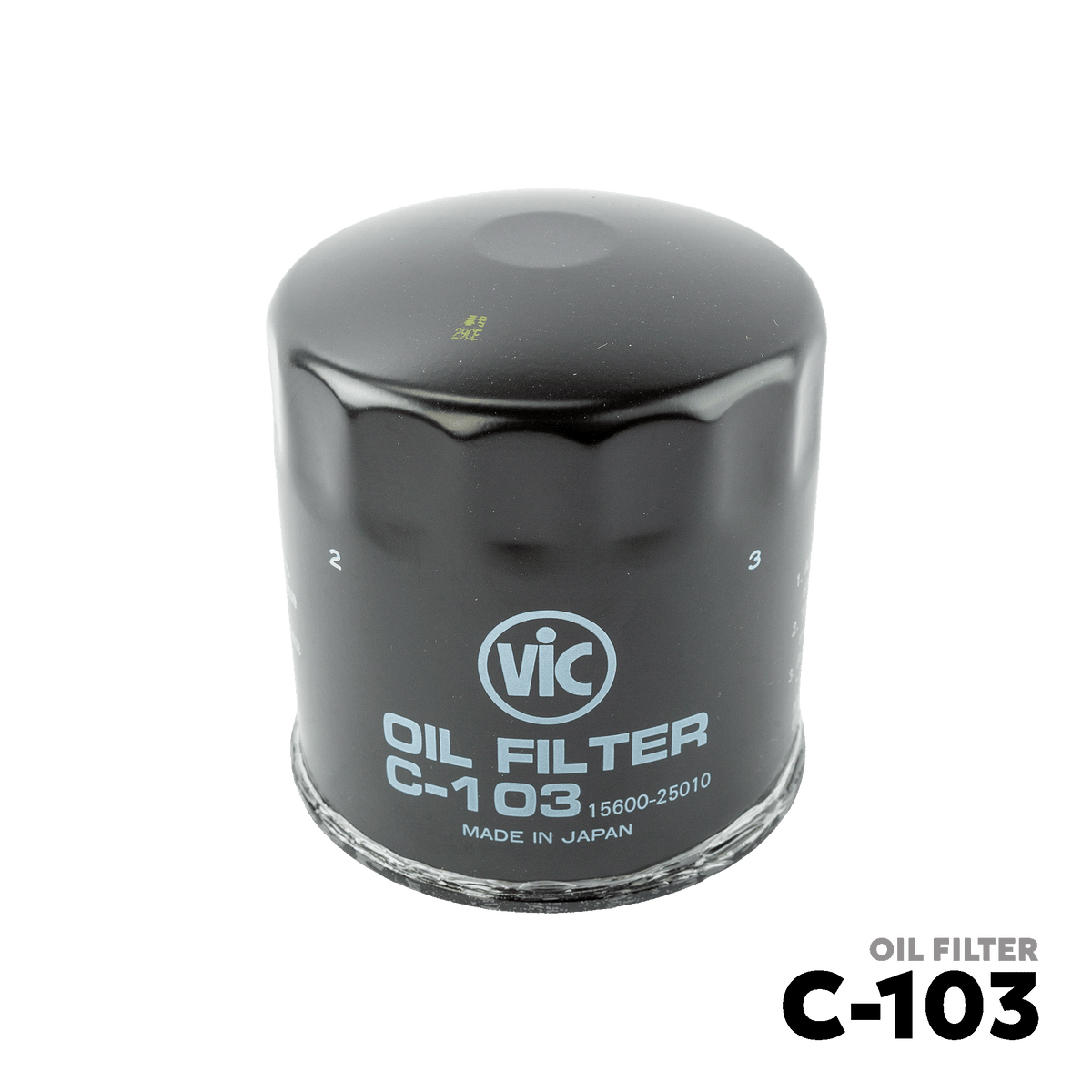 1984 - 2002 TOYOTA DYNA & TOYOACE OIL FILTER - VIC C-103