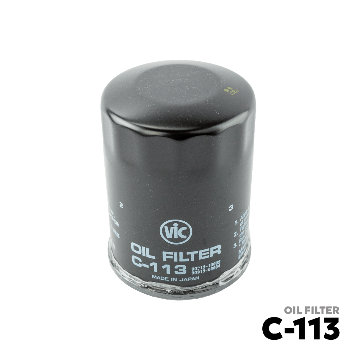1994 - 2005 TOYOTA RAV4 3S-FE 1AZ-FE OIL FILTER - VIC C-113