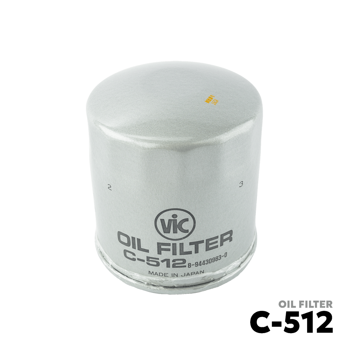 1990 - 2001 ISUZU HI-LANDER 2.5 4JA1 DSL OIL FILTER - VIC C-512