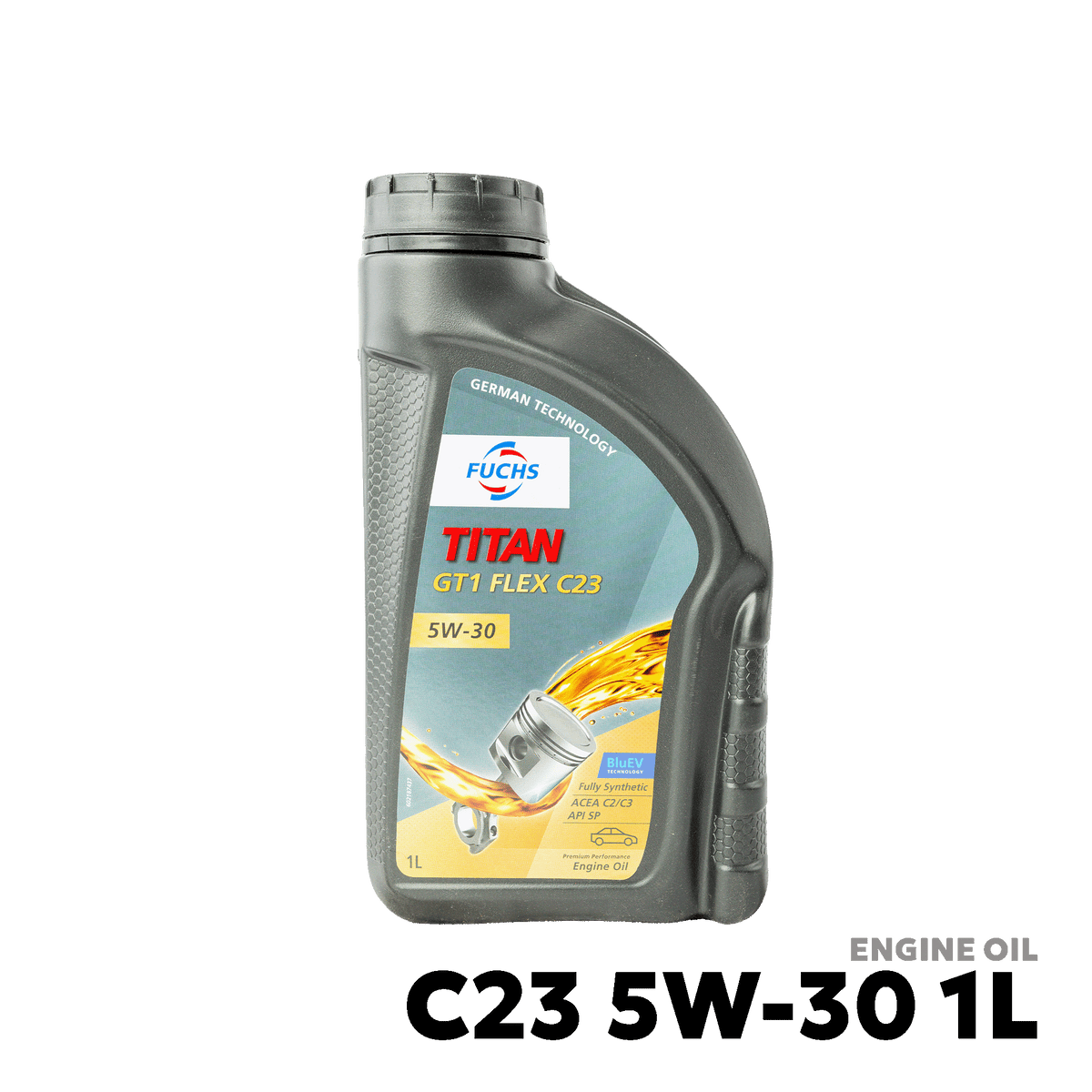 2016 - PRESENT TOYOTA INNOVA 2GD-FTV / 1GD-FTV ENGINE OIL - FUCHS - C23 5W-30 1L