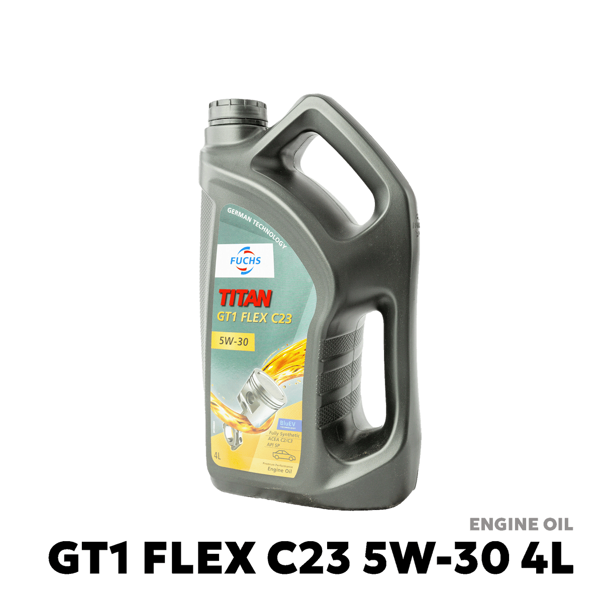 2016 - PRESENT TOYOTA INNOVA 2GD-FTV / 1GD-FTV ENGINE OIL - FUCHS - C23 5W-30 4L