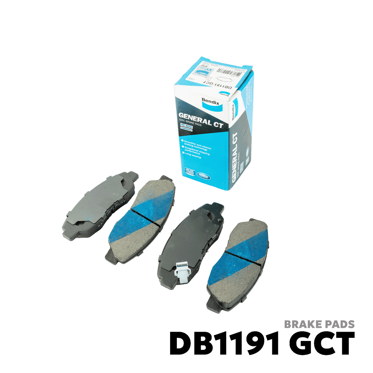2009 - 2026 MITSUBISHI L300 EXCEED / VAN BRAKE PAD - BENDIX DB1191 GCT