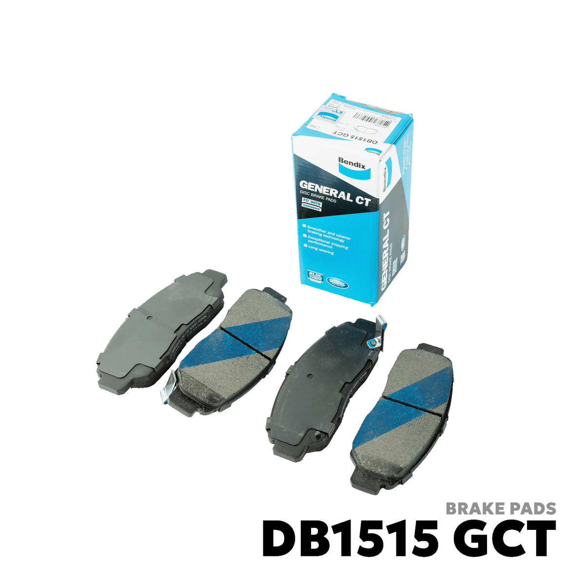 2006 - 2015 HONDA CIVIC BRAKE PAD - BENDIX DB1515 GCT
