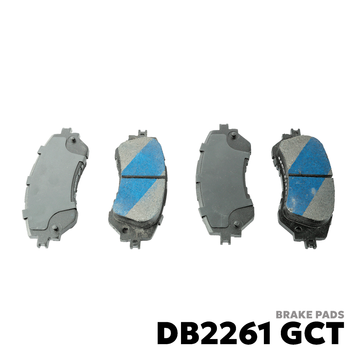 2013 - PRESENT TOYOTA VIOS BRAKE PAD - BENDIX DB2261 GCT