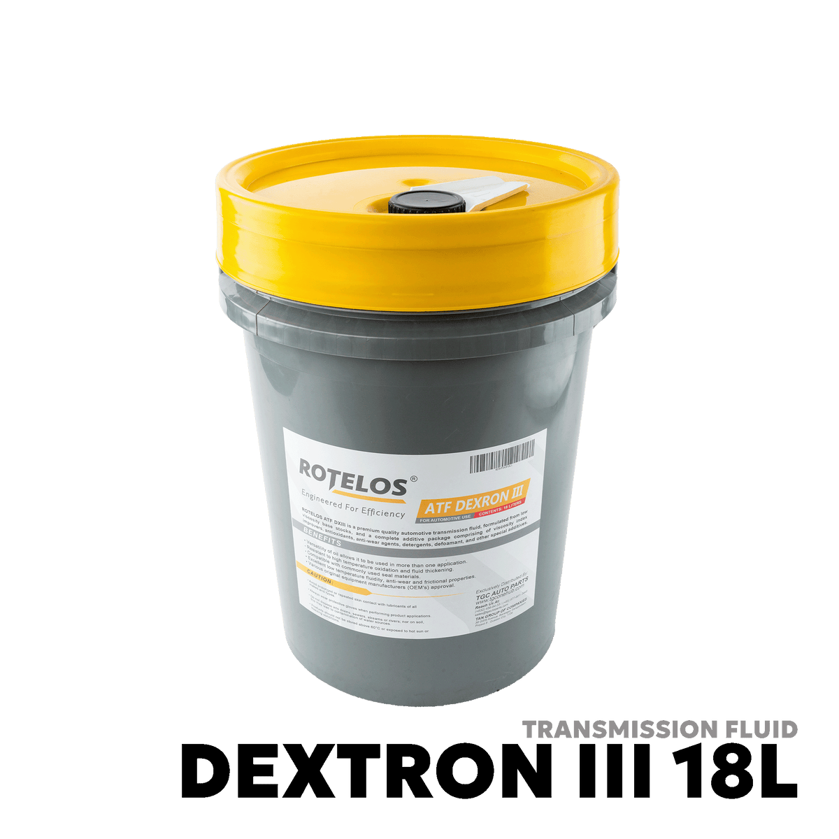 1990 - 2005 ALL VEHICLES TRANSMISSION FLUID - ROTELOS DEXTRON III 18 LITER