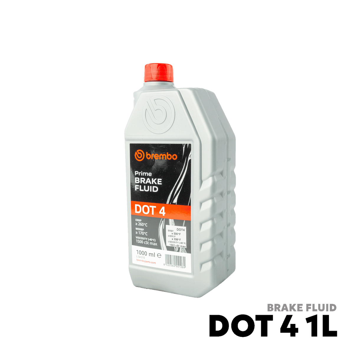ALL YEAR / VEHICLES BRAKE FLUID - BREMBO - DOT 4 1L