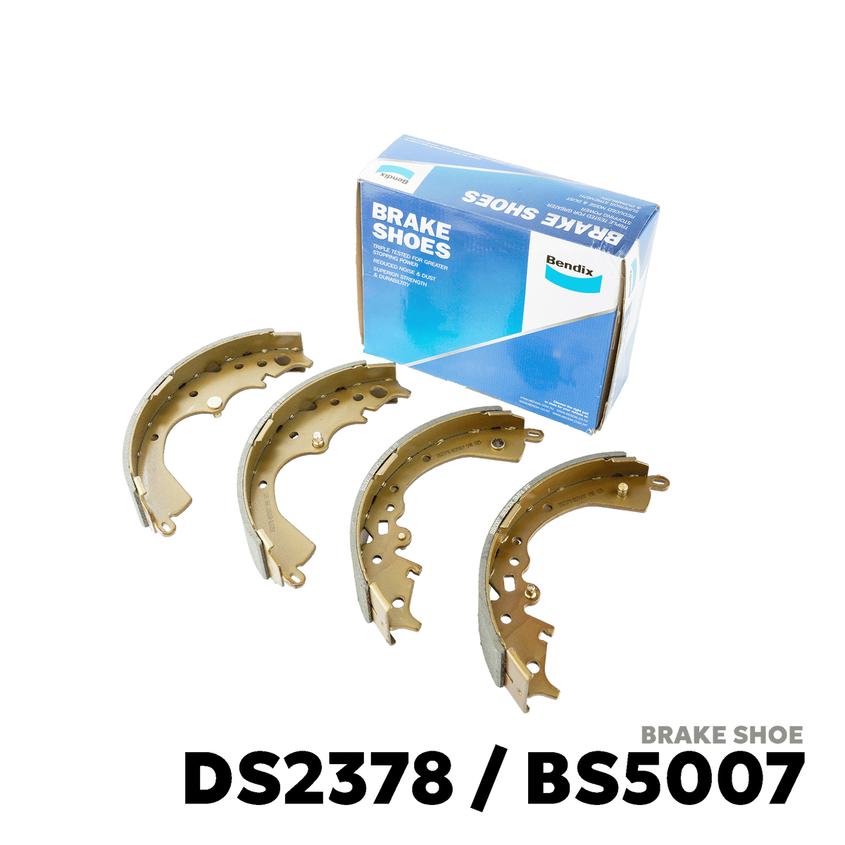 2005 - 2018 TOYOTA HIACE BRAKE SHOE - BENDIX DS2378 / BS5007