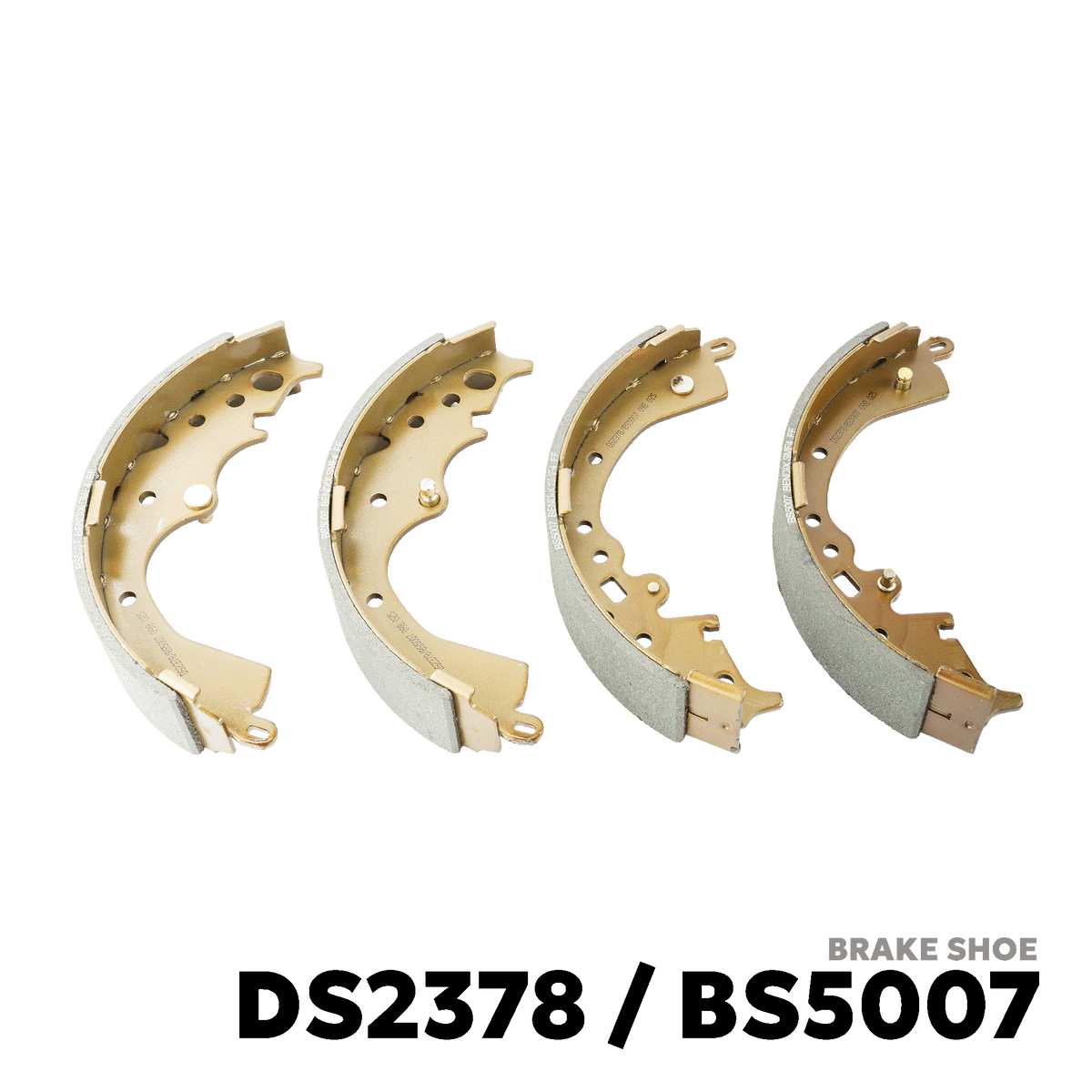 2005 - 2018 TOYOTA HIACE BRAKE SHOE - BENDIX DS2378 / BS5007