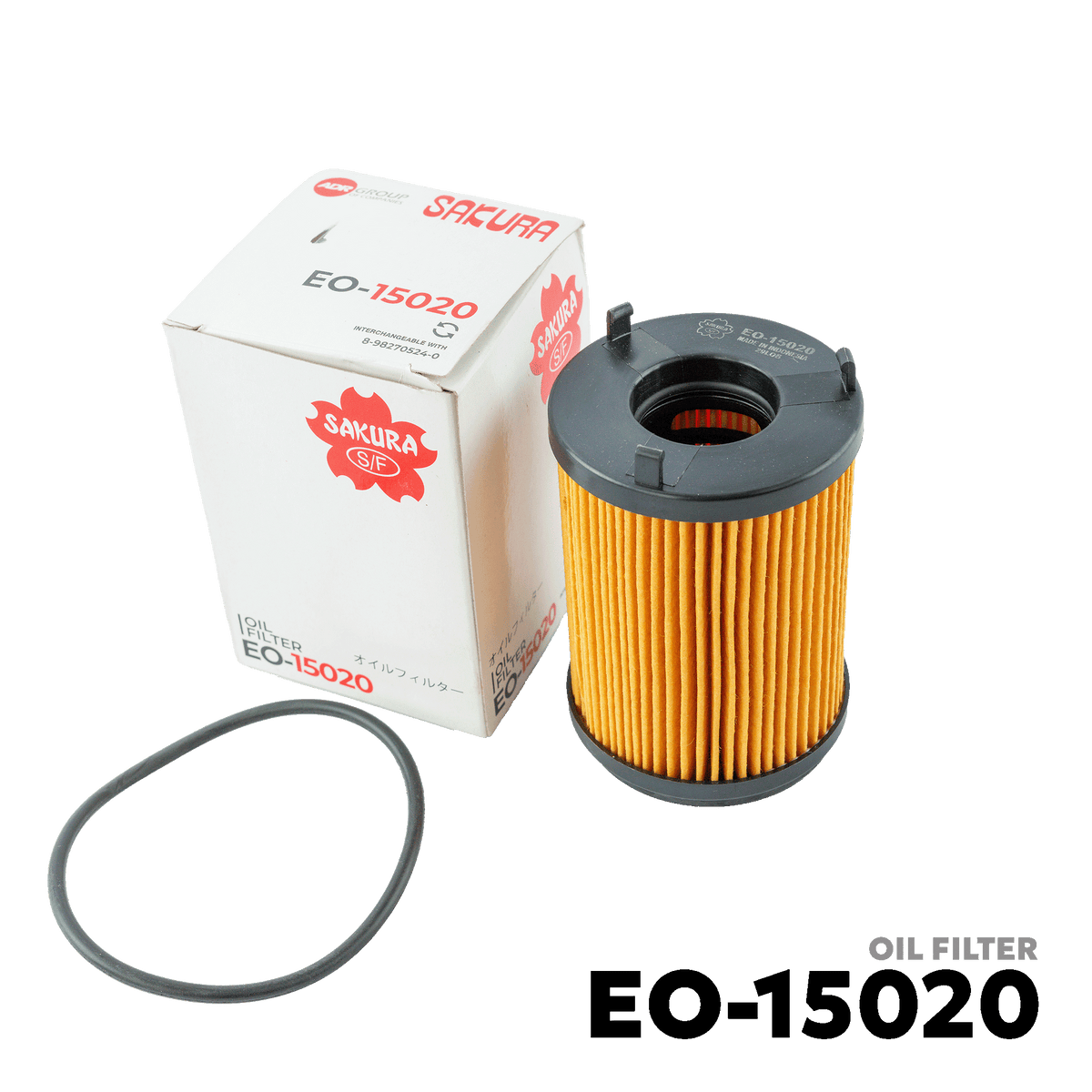 2019 - 2026 ISUZU D-MAX RZ4E-TC OIL FILTER - SAKURA EO-15020