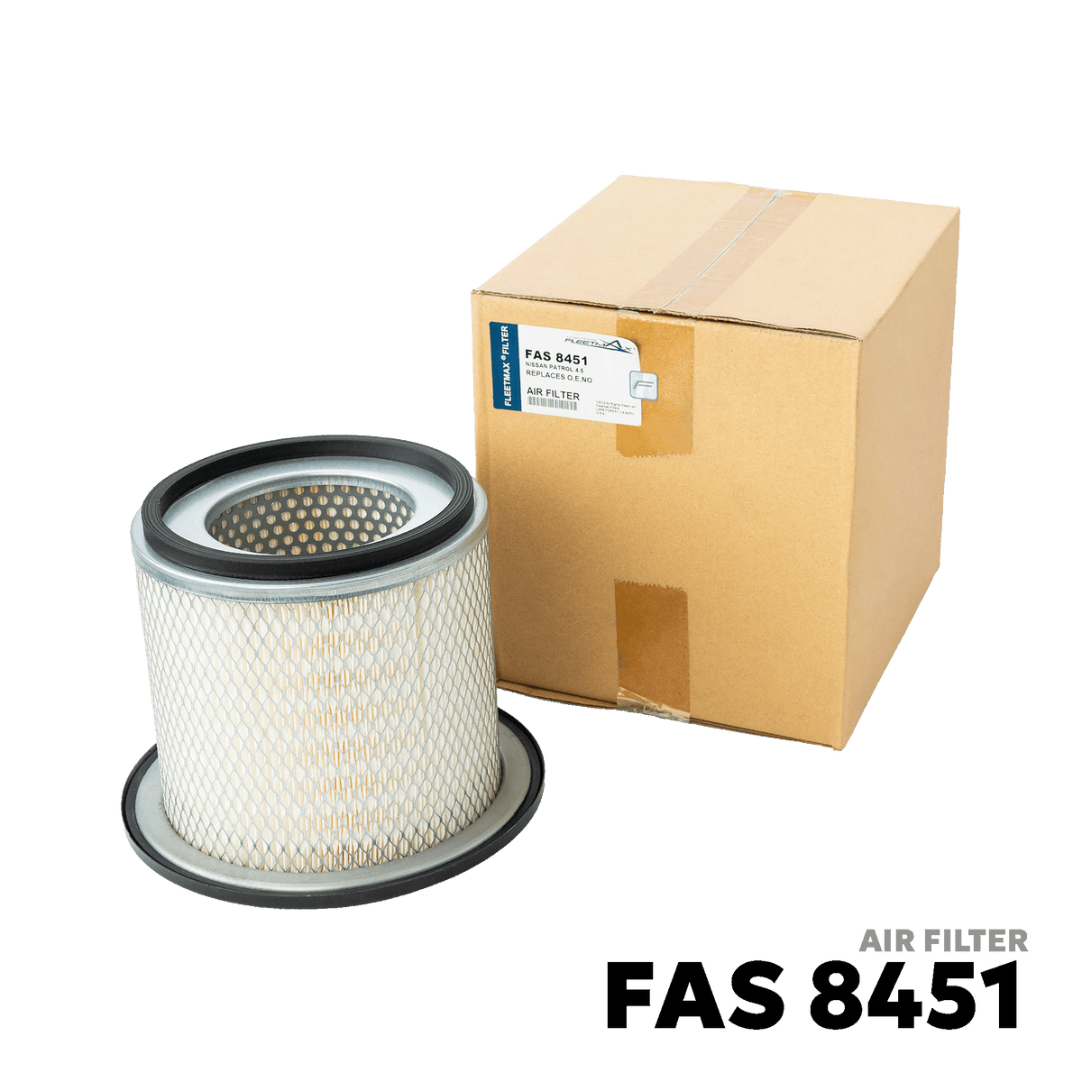 2002 - 2010 NISSAN PATROL 4.5, 4.8 GAS ENGINE AIR FILTER - FLEETMAX FAS 8451