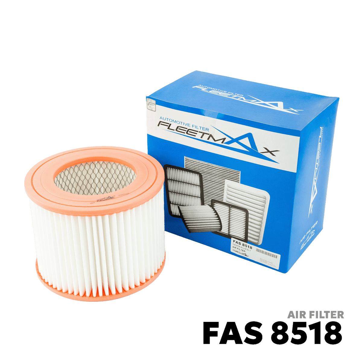 1988 - 1997 TOYOTA HILUX 2.4, 2.8 ENGINE AIR FILTER - FLEETMAX FAS 8518