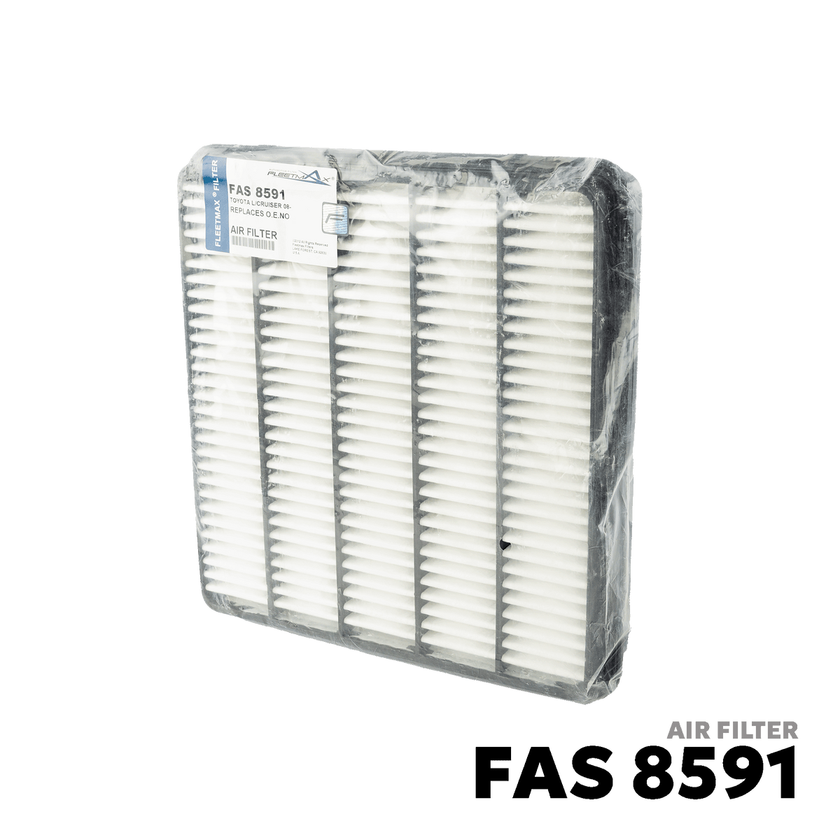 2008 - 2021 TOYOTA LAND CRUISER 200 4.5 DSL ENGINE AIR FILTER - FLEETMAX FAS 8591