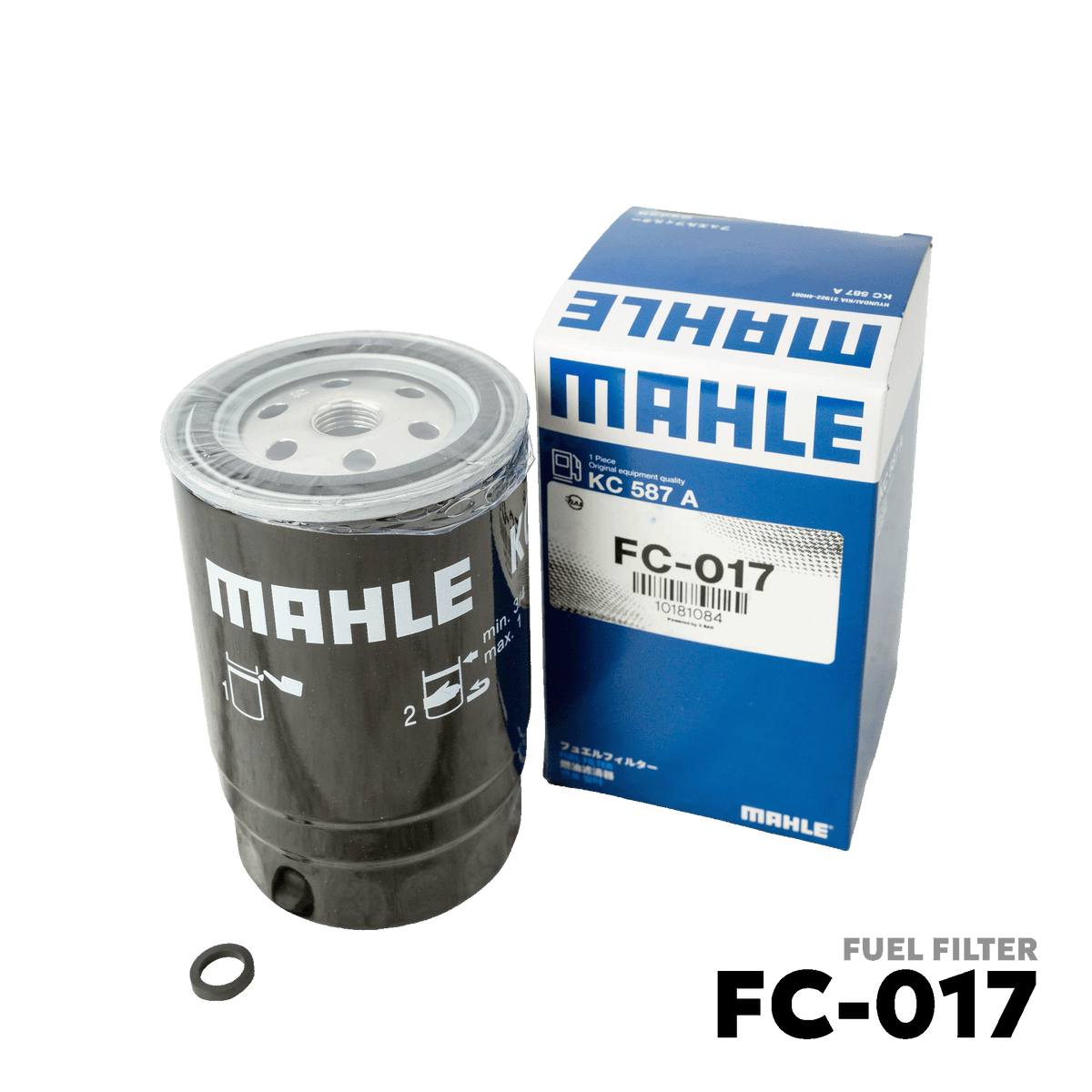 2011 - 2020 HYUNDAI ACCENT DSL FUEL FILTER - MAHLE - FC-017