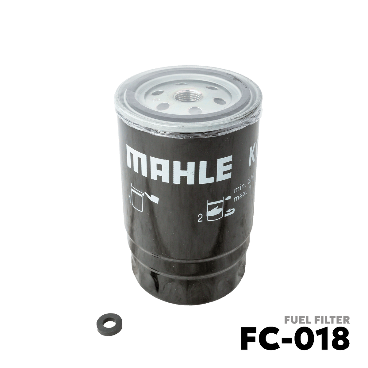 2007 - 2011 HYUNDAI ACCENT DSL FUEL FILTER - MAHLE - FC-018