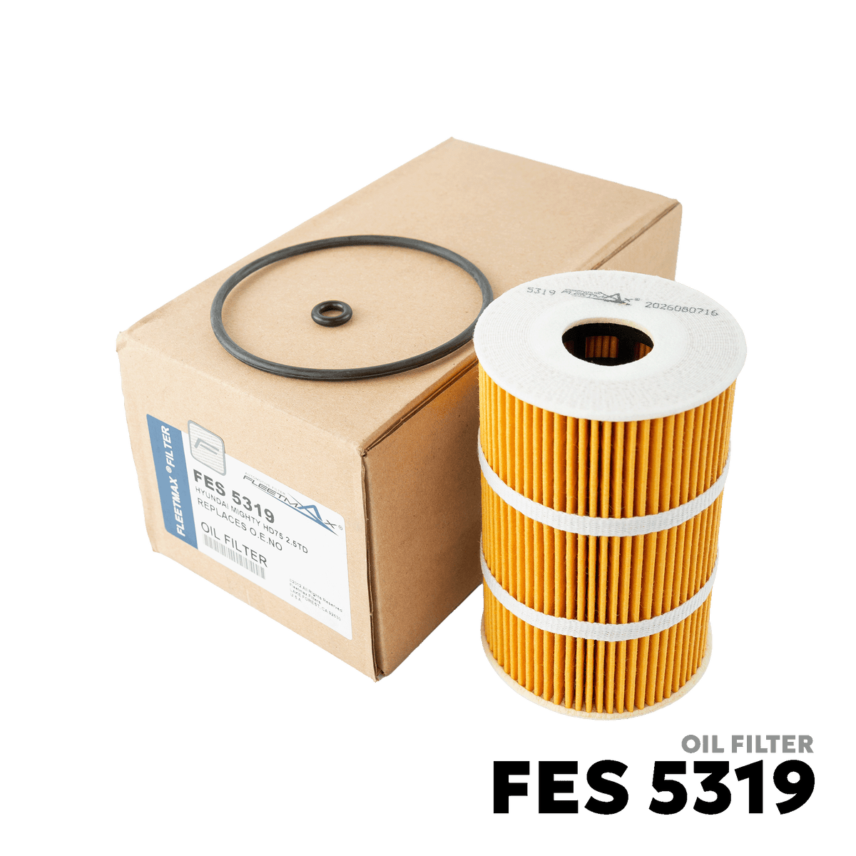 2016 - 2022 HYUNDAI MIGHTY HD75 2.5 DSL OIL FILTER - FLEETMAX FES 5319