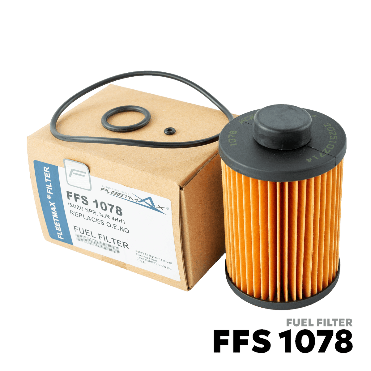 2014 - 2027 ISUZU ELF NPR / NJR 4.3 4HH1 DSL FUEL FILTER - FLEETMAX FFS 1078
