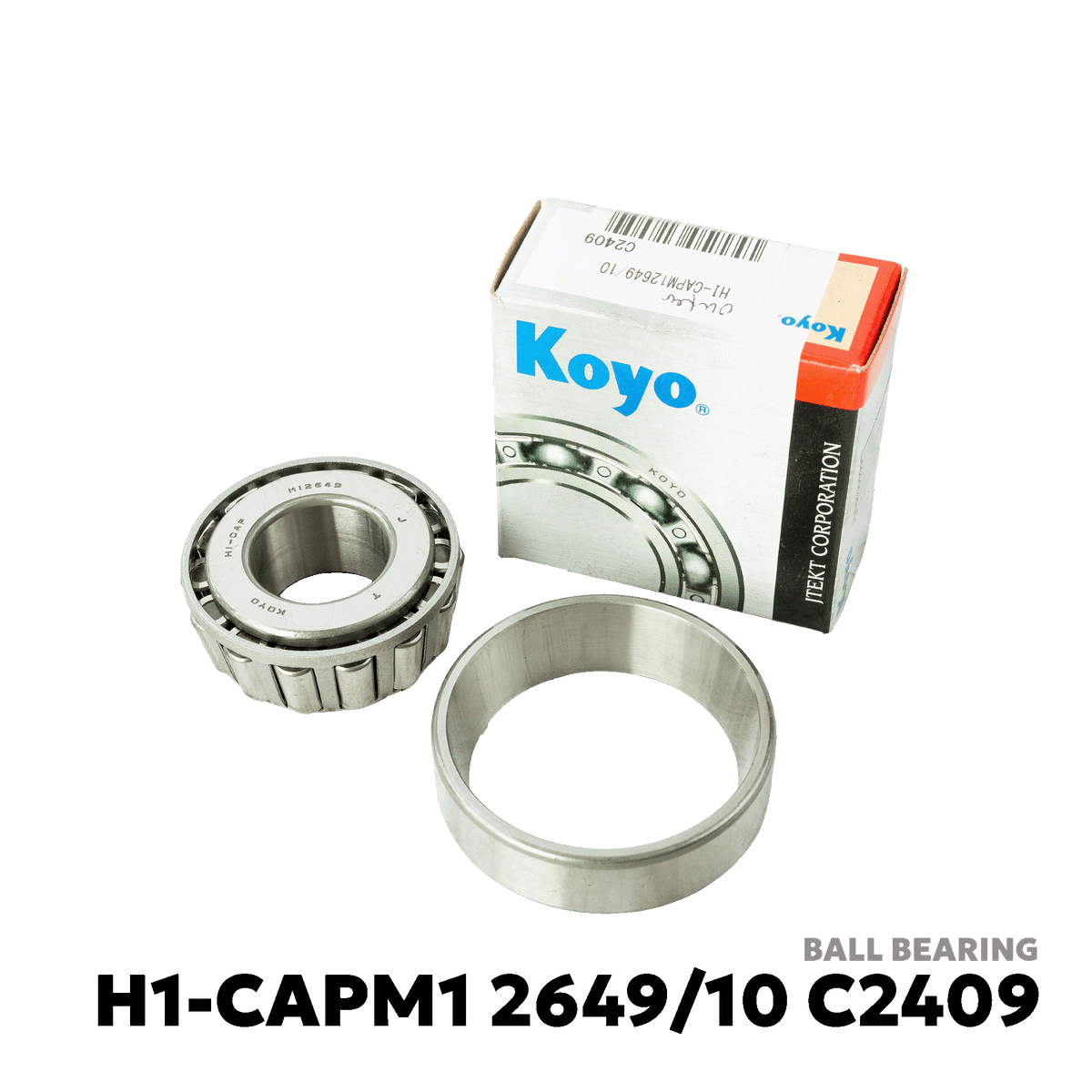 1987 - 2026 MITSUBISHI L300 EXCEED / FB DELUXE / VERSA BALL BEARING - JTEKT - H1-CAPM1 2649 / 10 C2409