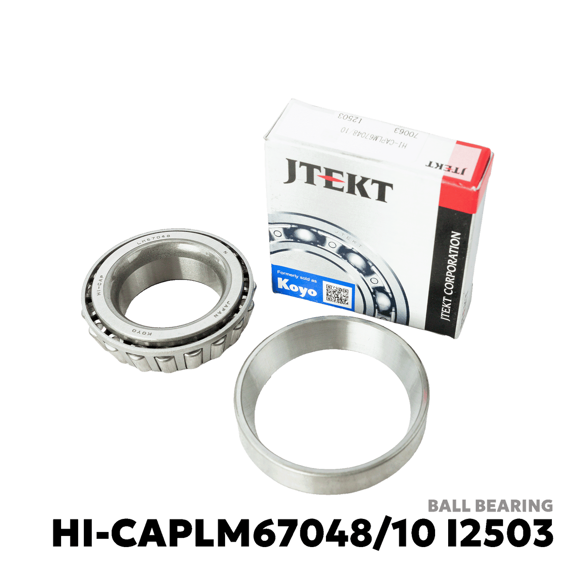 2003 - 2018 TOYOTA VIOS GEN 1 / 2 / 3 BALL BEARING - JTEKT - HI-CAPLM67048/10 I2503