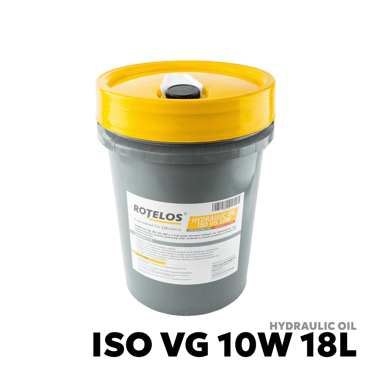 ALL YEAR HYDRAULIC OIL - ROTELOS ISO VG 10W 18 LITERS