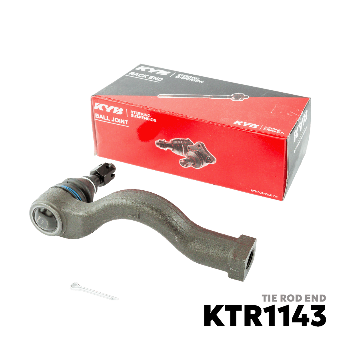 2006 - 2022 MITSUBISHI MONTERO SPORT DSL TIE ROD END - KYB - KTR1143