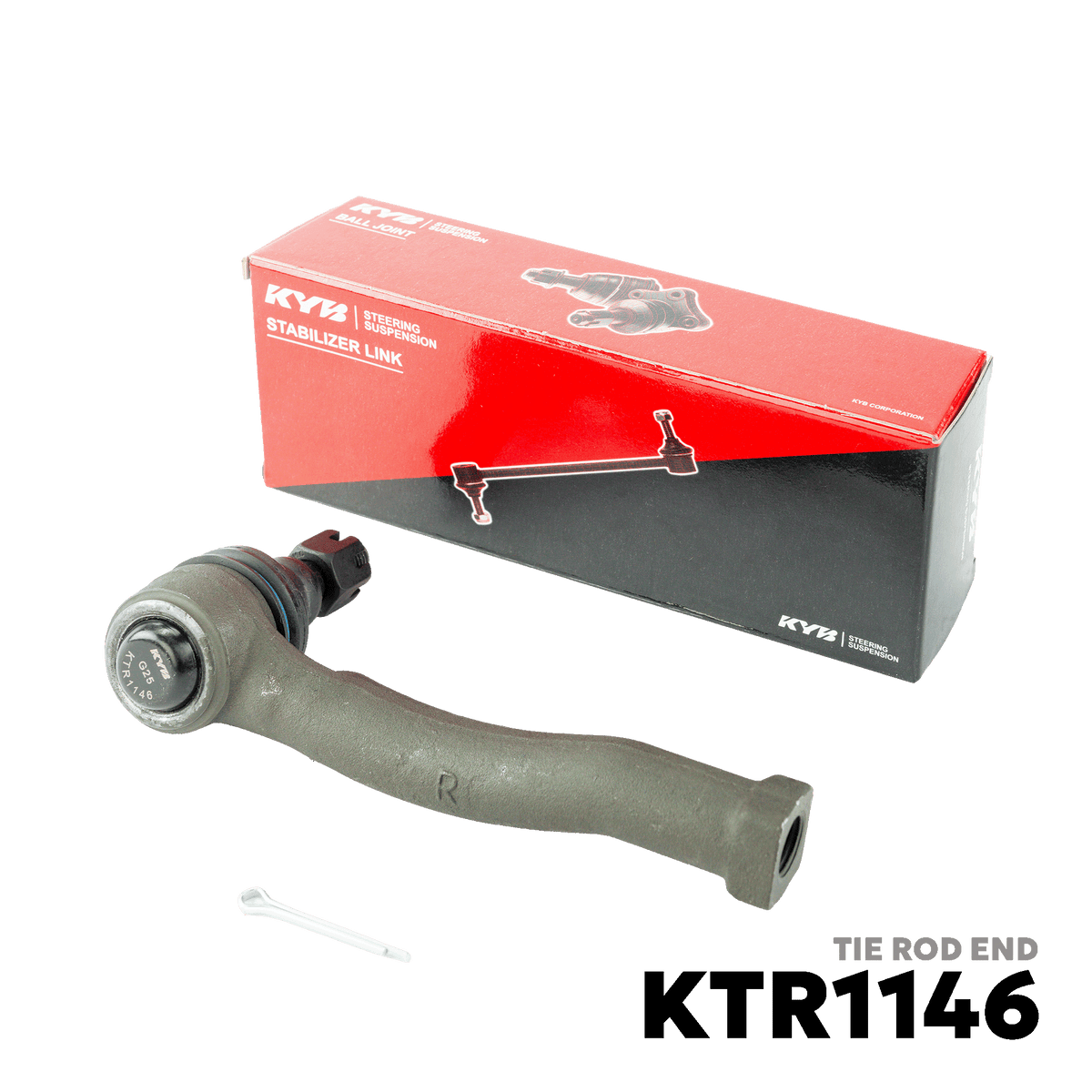 1997 - 2017 MITSUBISHI ADVENTURE TIE ROD END - KYB - KTR1146