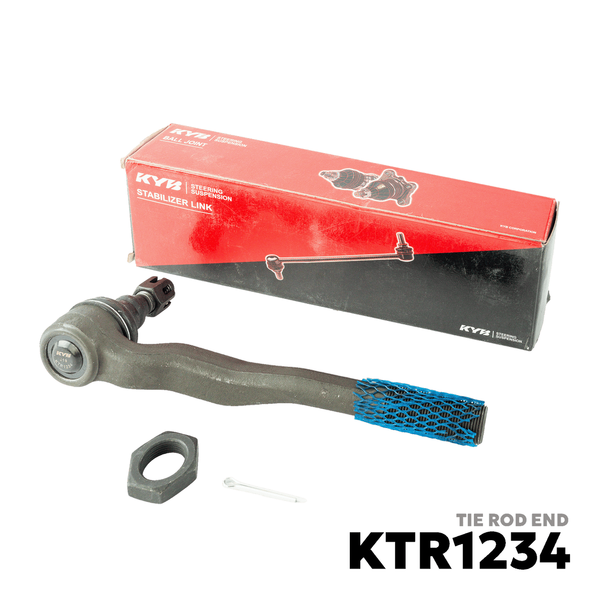 1996 - 2002 TOYOTA LAND CRUISER PRADO / 90 / 95 SERIES TIE ROD END - KYB - KTR1234