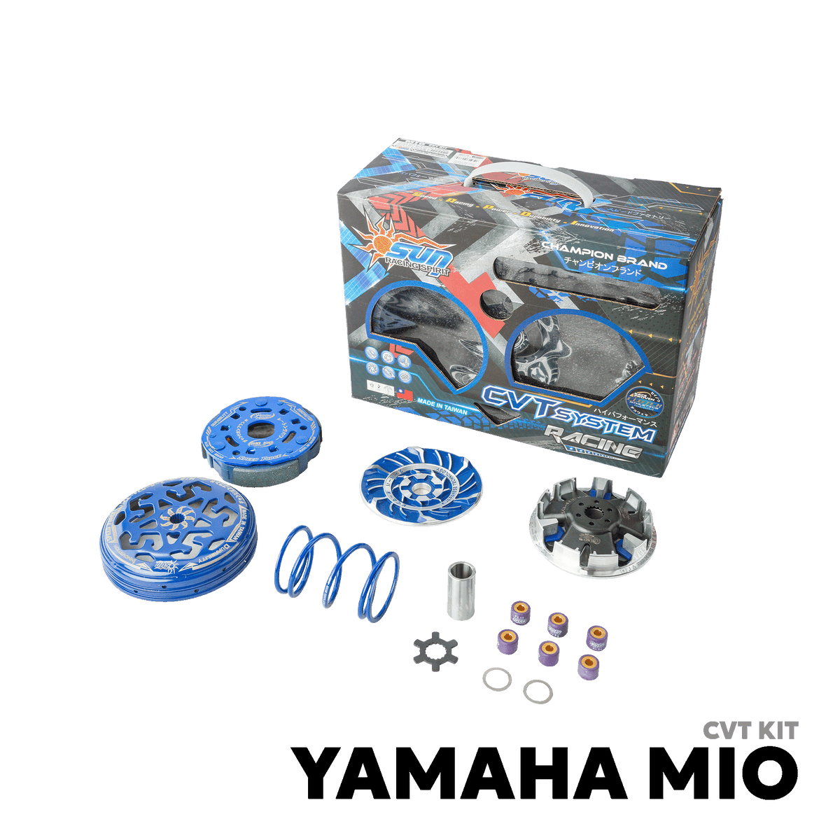 2007 - 2026 YAMAHA MIO SPORTY 115 / AMORE CVT KIT - SUN RACING SPIRIT - YAMAHA MIO