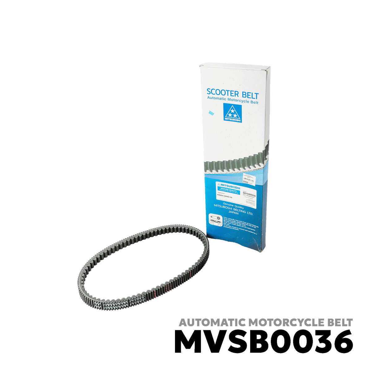 2019 - 2026 HONDA GENIO 110 FI / CBS / ISS DRIVE BELT - MITSUBOSHI - MVSB0036