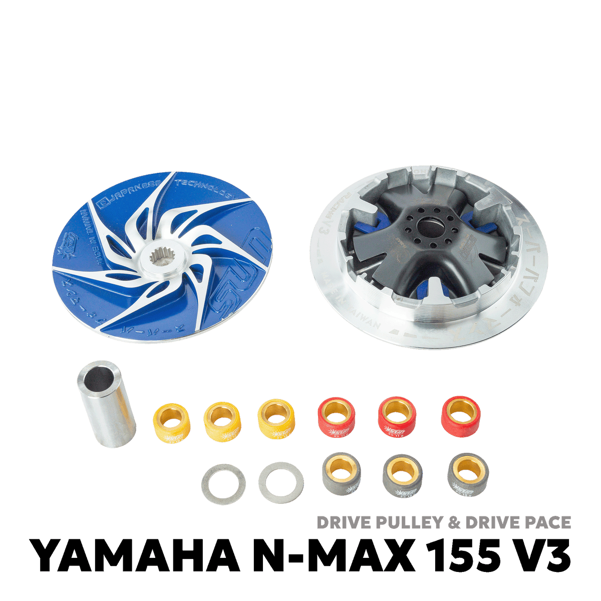 2020 - 2026 YAMAHA NMAX 155 V2 / V3 / Y-CONNECT DRIVE PULLEY / FACE - SUN RACING SPIRIT - YAMAHA NMAX 155 V3