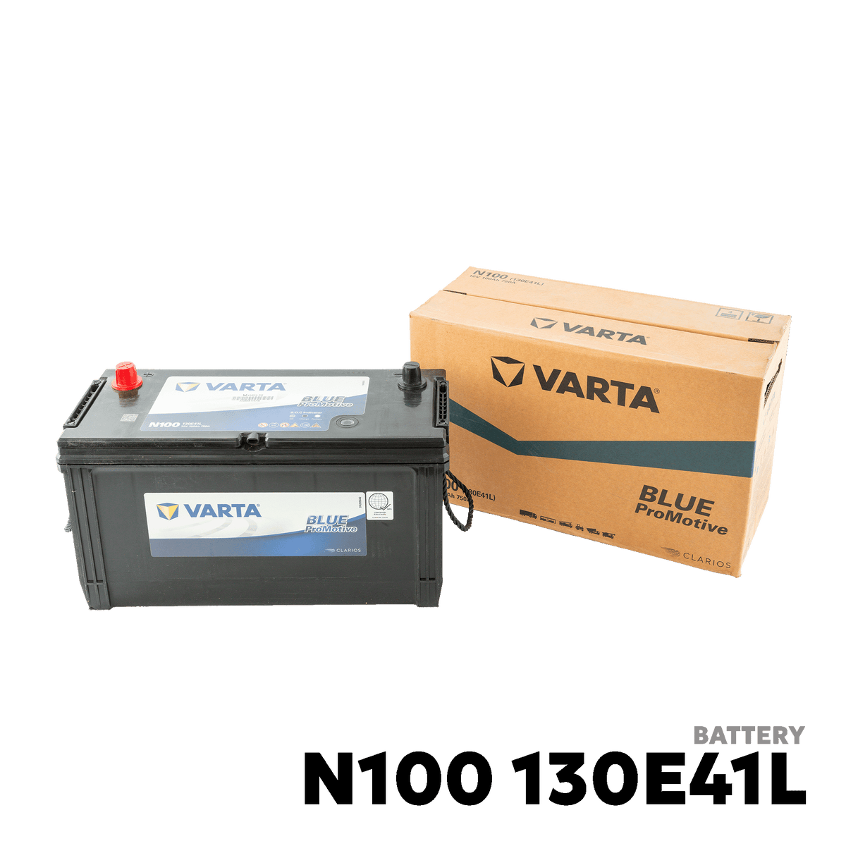 2005 - 2026 FUSO CANTER FE71 / FE84 / FE85 BATTERY - VARTA - N100 130E41L