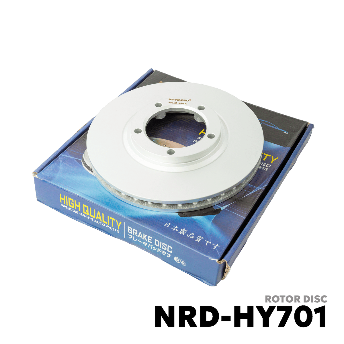 1998 - 2002 HYUNDAI STAREX GEN 1 ROTOR DISC - NUVO-PRO - NRD-HY701