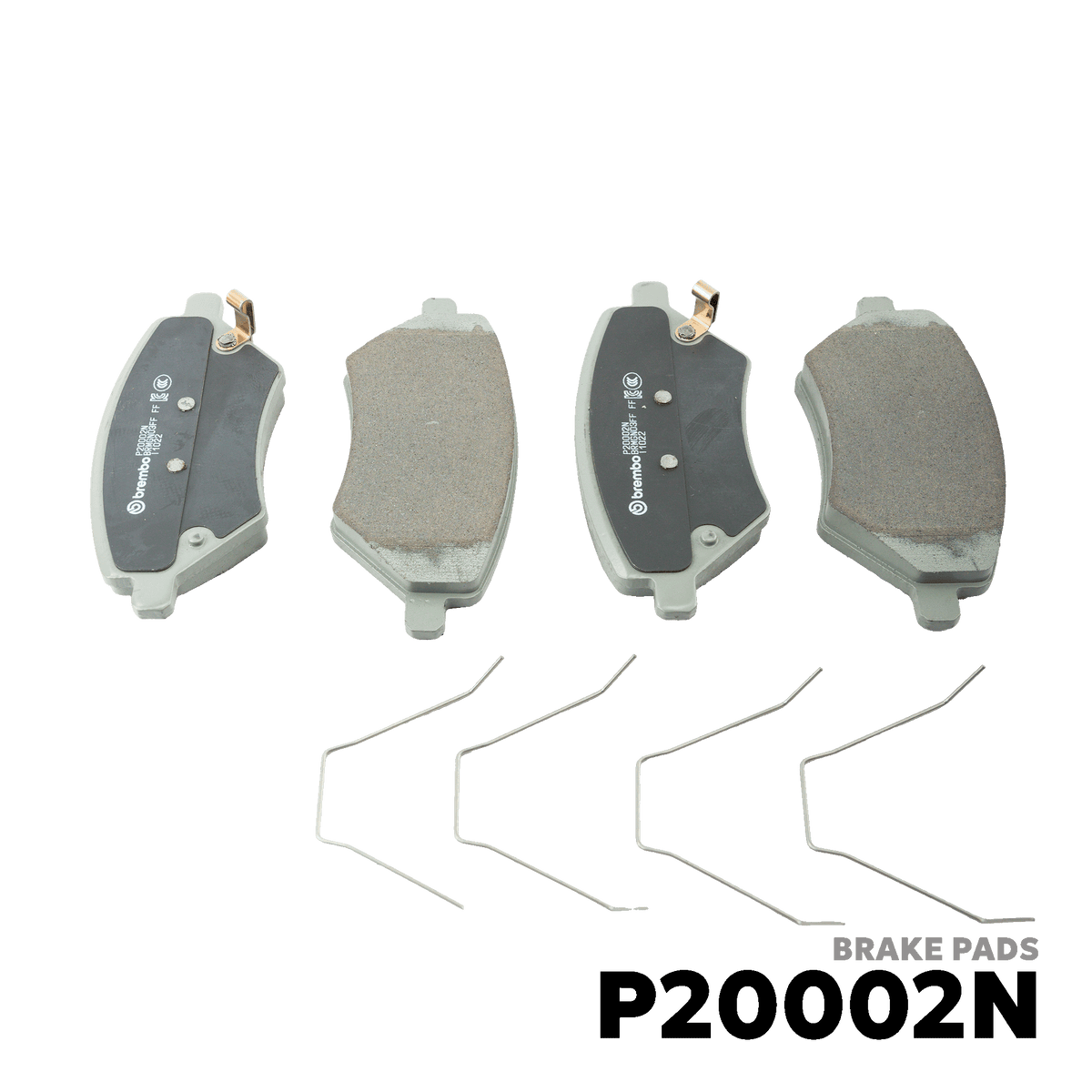 2014 - PRESENT GEELY EMGRAND BRAKE PAD - BREMBO - P20002N