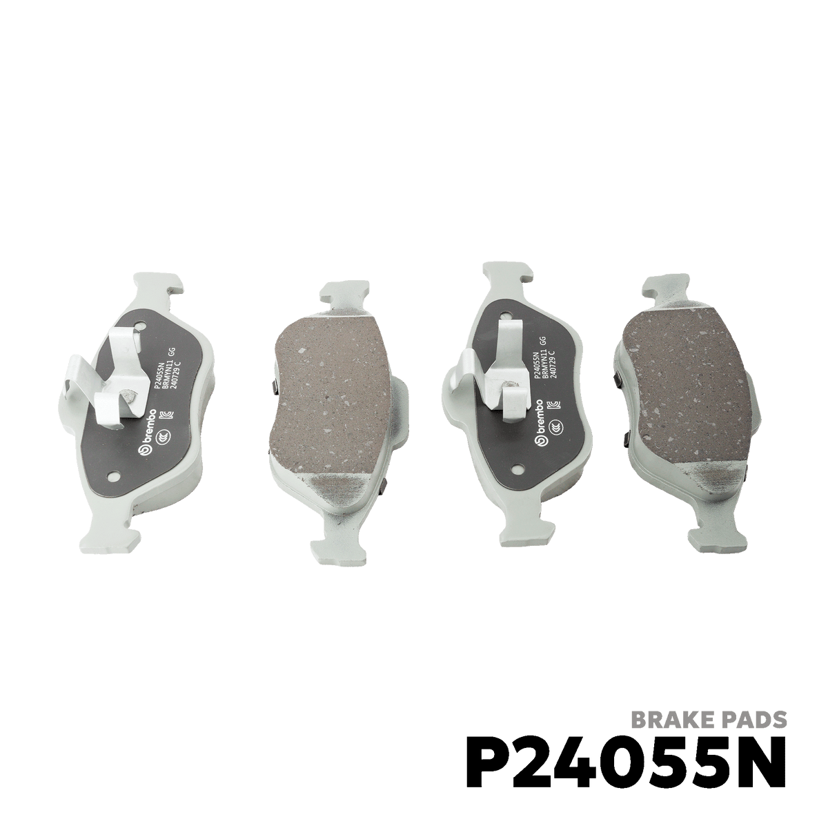 2003 - 2008 MAZDA 2 GEN 1 BRAKE PAD - BREMBO - P24055N