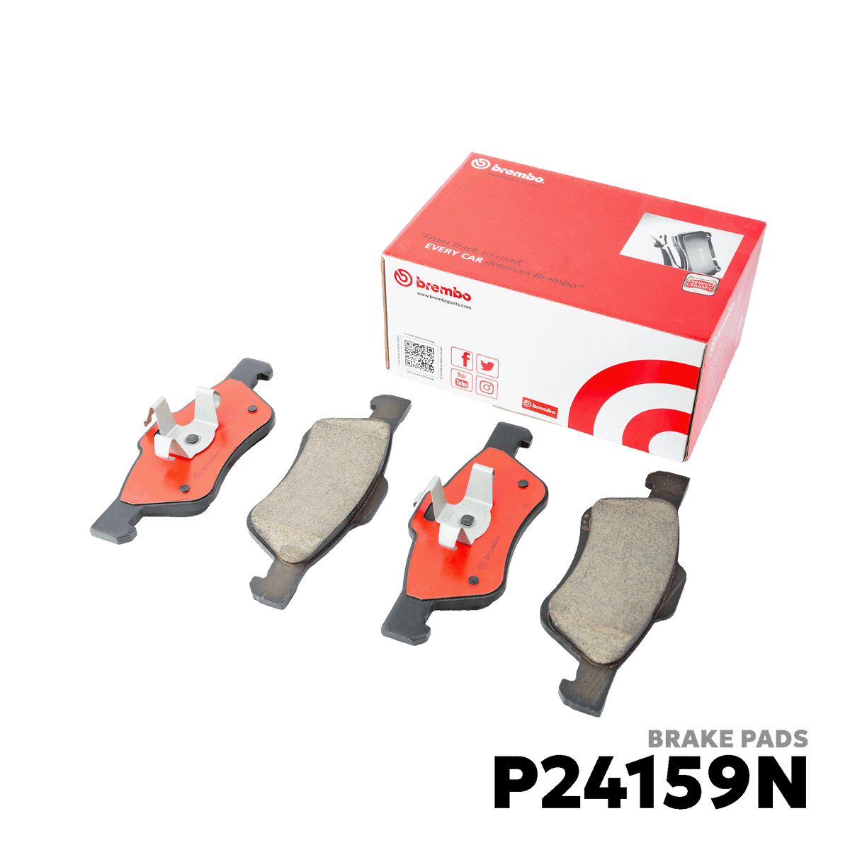 2007 - 2012 FORD ESCAPE GEN 2 BRAKE PAD - BREMBO - P24159N