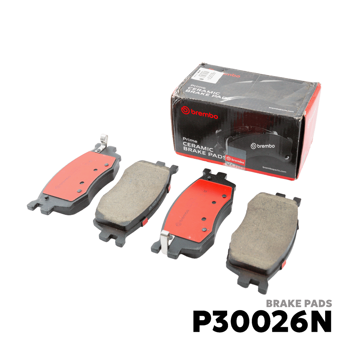 2006 - 2011 HYUNDAI ACCENT GEN 3 BRAKE PAD - BREMBO - P30026N